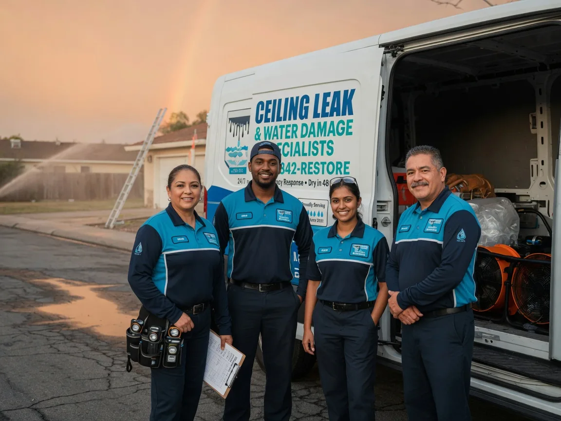 Ceiling Leak Cleanup company in Cary, MS